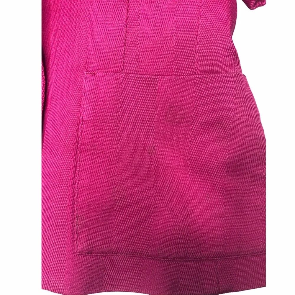 YSL Vintage Cropped Blazer Jacket Pink Size 6
